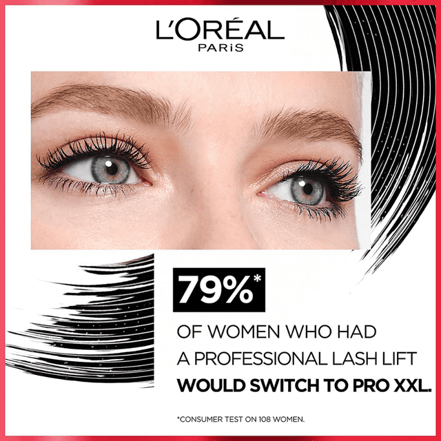 Loreal Paris Pro XXL Lift Mascara - Black 2 Step