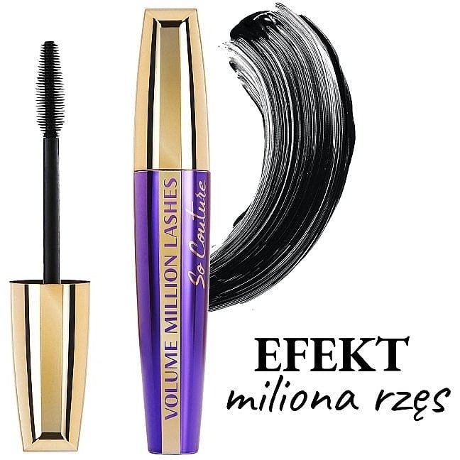 Loreal Paris Volume Million Lashes So Couture Mascara - Black